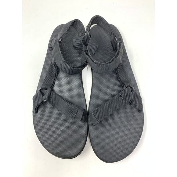 Teva Men's Size 14 Original Universal Outdoor Flat Sandals Open Toe Black - Picture 3 of 6